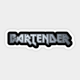 Bartender Sticker